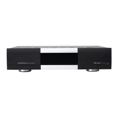 Elan s86a User manual