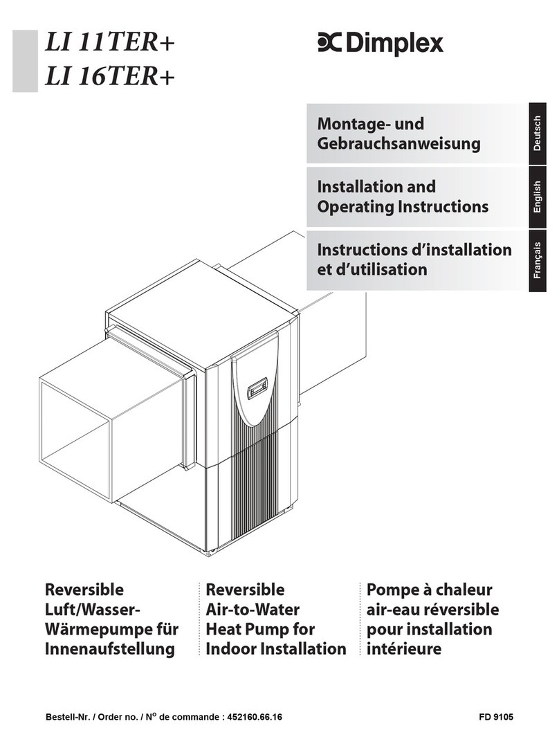 Dimplex LI 11TER+ Installation and operating instructions Dimplex LI 11TER+ Installation and operating instructions