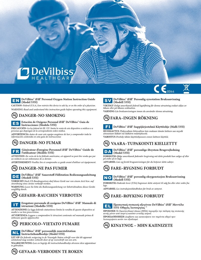 DeVilbiss iFill 535I Instruction guide