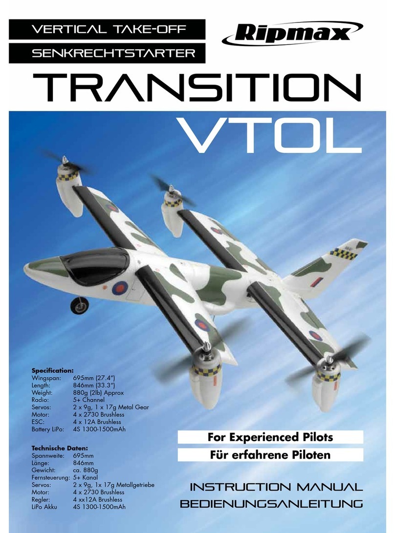 Ripmax Transition Vtol instruction manual