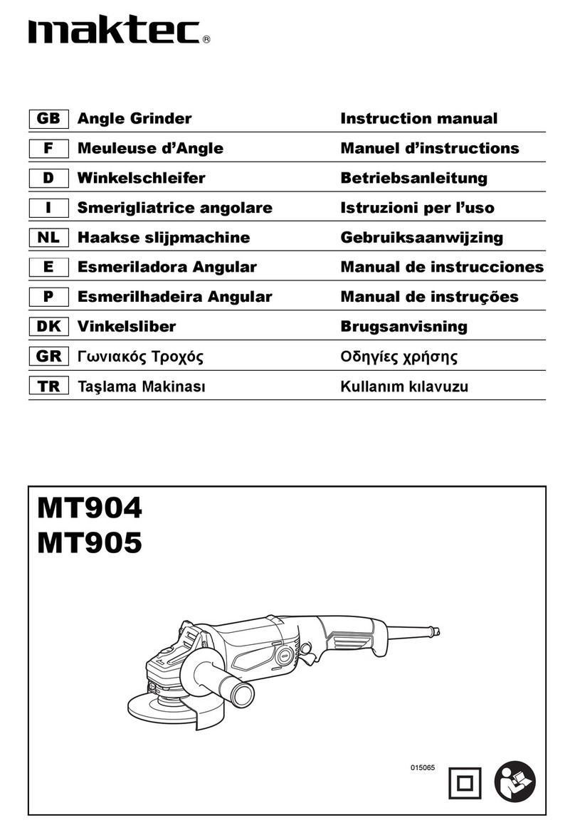 Makita Maktec MT904 User manual