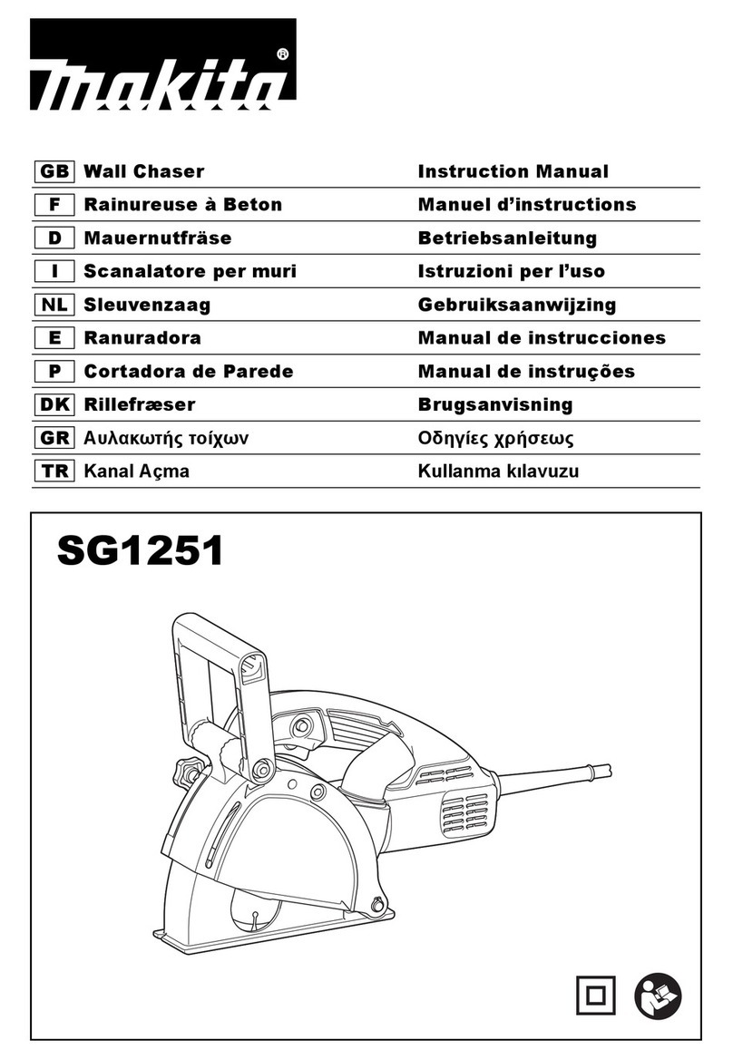 Makita SG1251 User manual