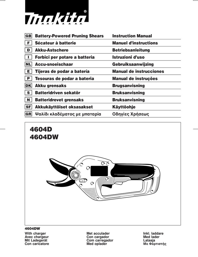 Makita 4604D User manual