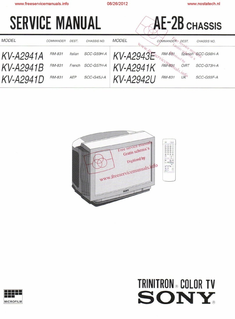 Sony KV-A2941A User manual