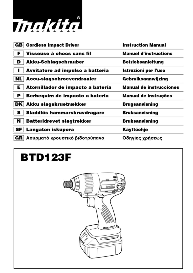 Makita BTD123F User manual