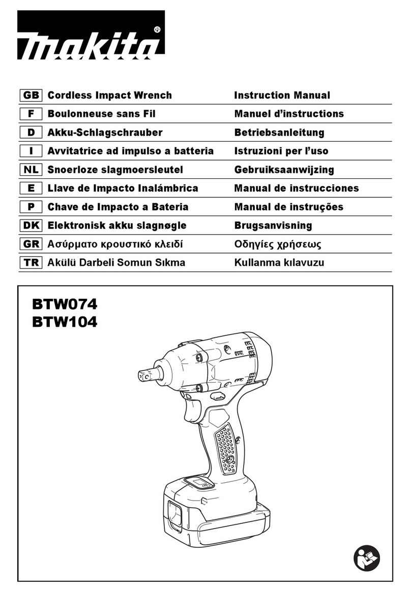 Makita BTW074 User manual