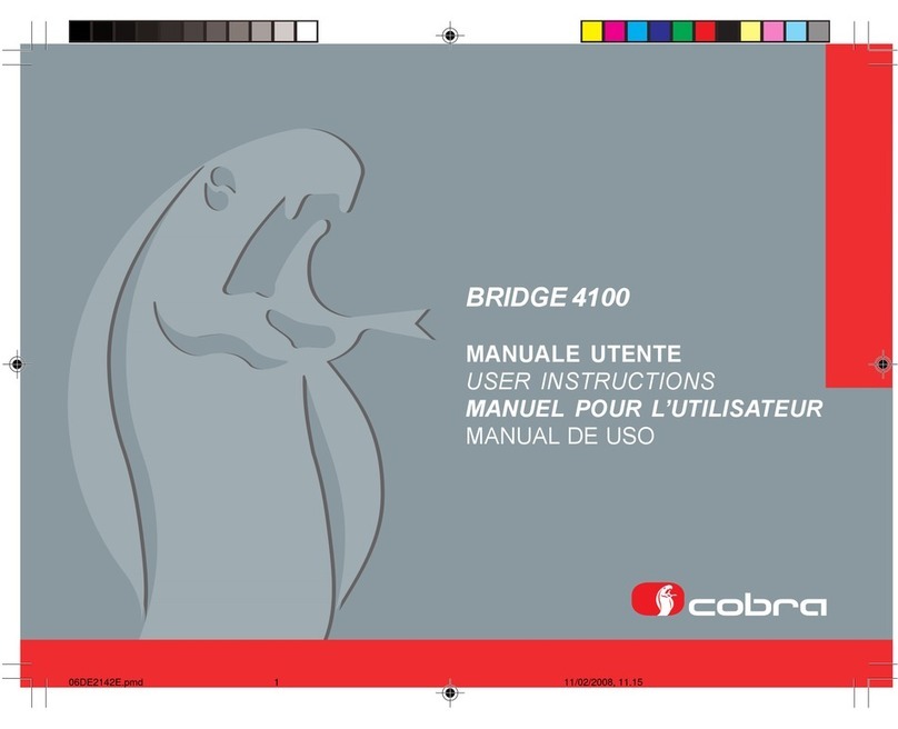Cobra Bridge 4100 User instructions