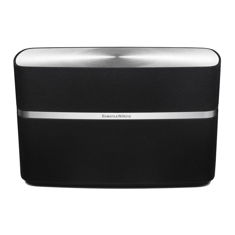 Bowers & Wilkins A5 owner's manual