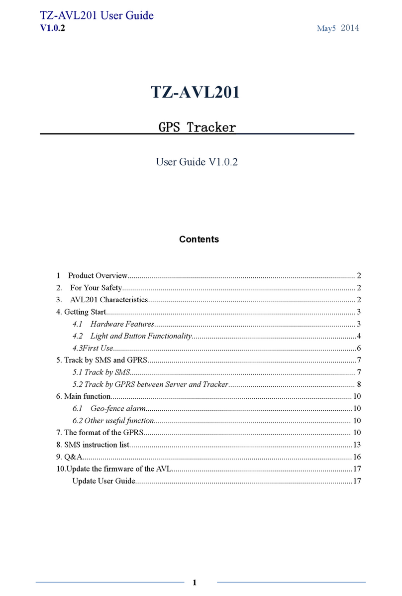 Tzone TZ-AVL201 user guide