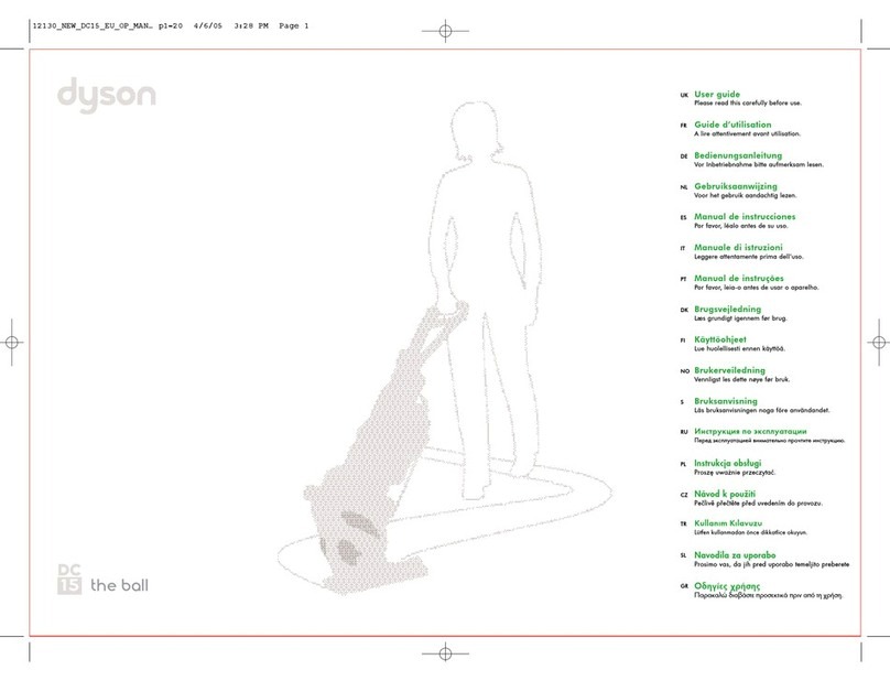Dyson DC15 user guide