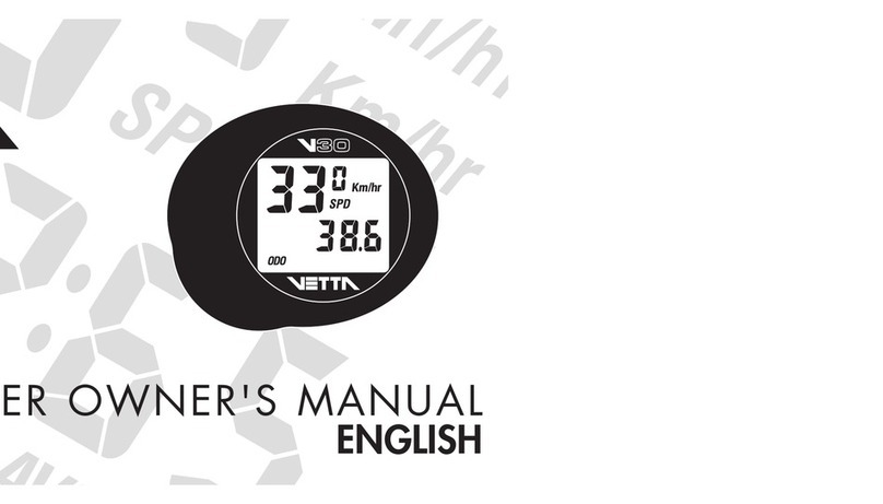Vetta V30 owner's manual