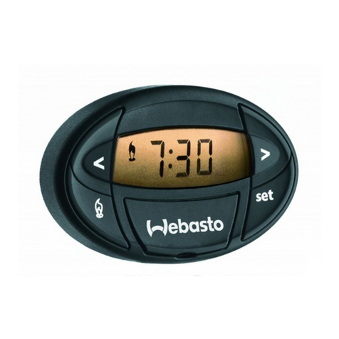 Webasto BlueHeat 1533 User manual