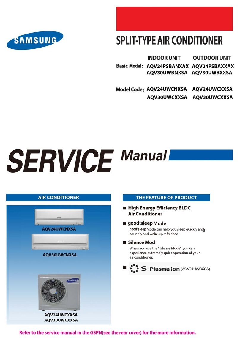 Samsung AQV24PSBANXAX User manual Samsung AQV24PSBANXAX User manual