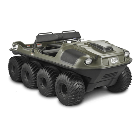 Argo 8x8 Avenger 100 Operator's manual