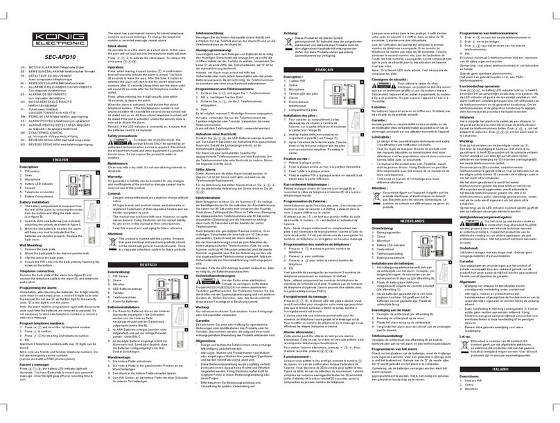 Konig SEC-APD10 manual