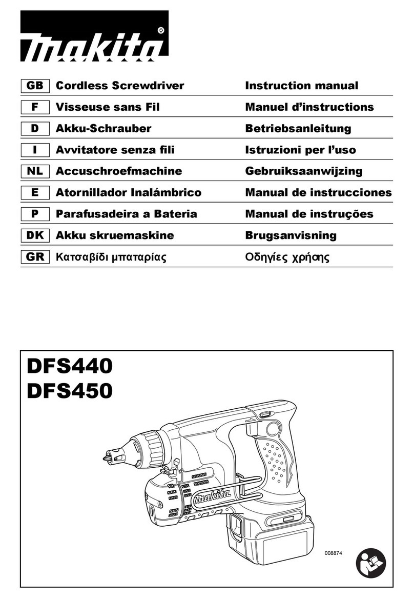 Makita DFS440 User manual