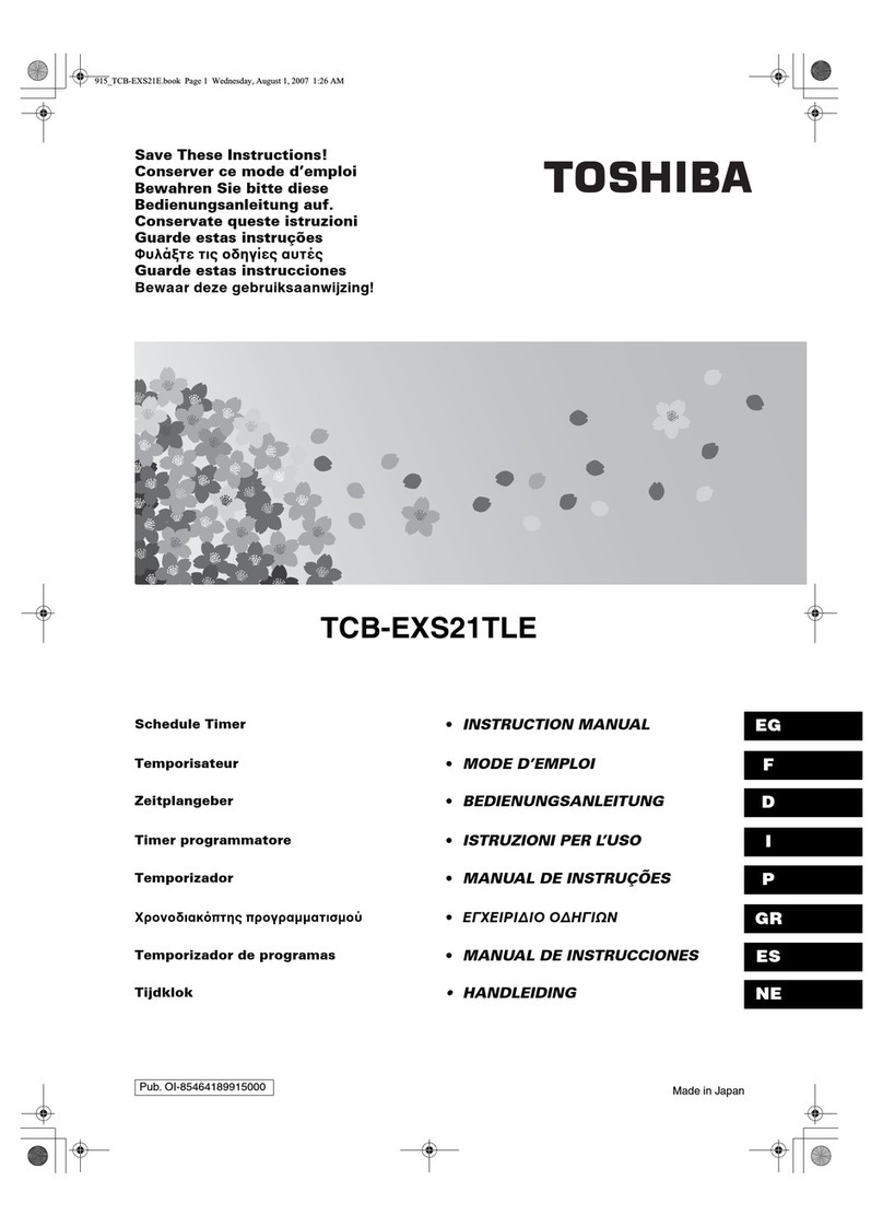 Toshiba TCB-EXS21TLE User manual