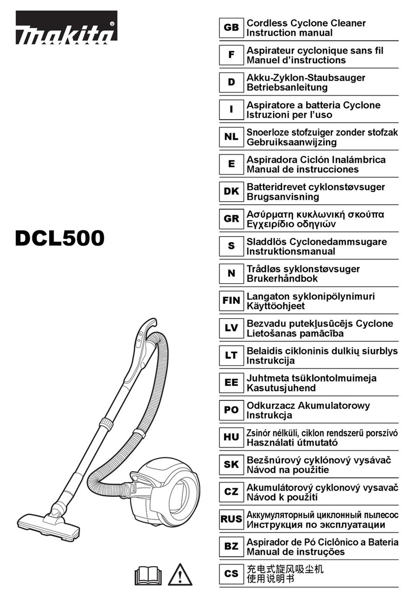 Makita DCL500 User manual