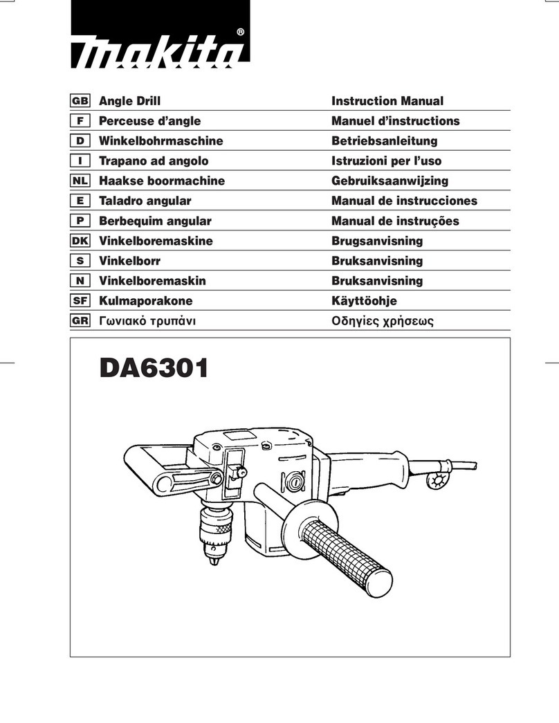 Makita DA6301 instruction manual