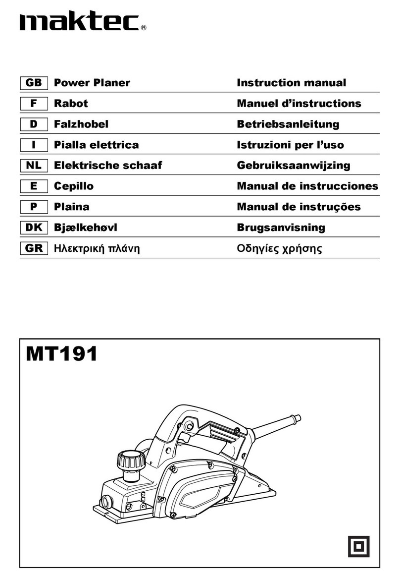 Maktec MT191 User manual