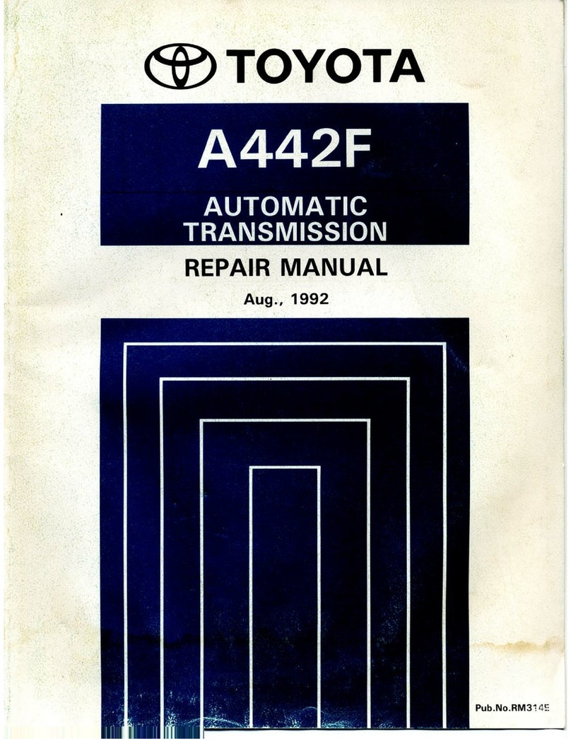 Toyota A442F Repair manual