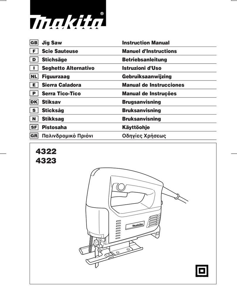 Makita 4322 User manual