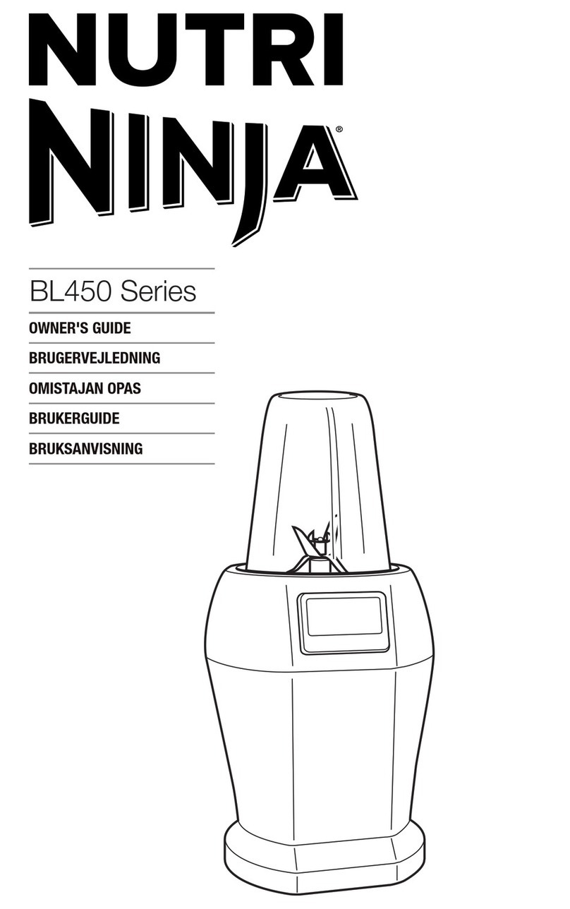 Ninja BL450 owner's guide