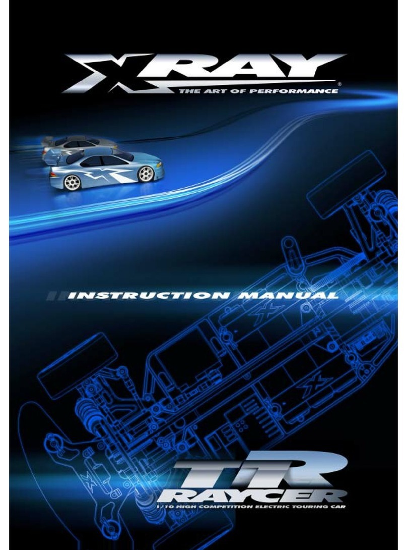Xray T1R Racer User manual