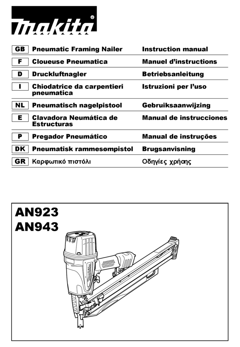 Makita AN923 instruction manual