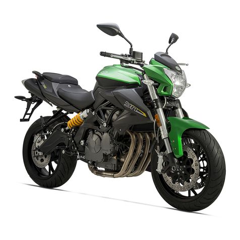 Benelli BN 600 i User manual