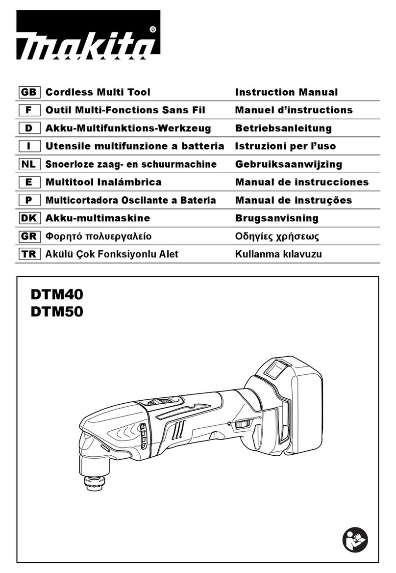 Makita DTM40 instruction manual