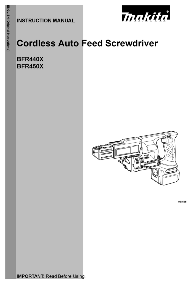 Makita BFR440X User manual