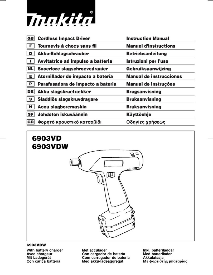 Makita 6903VD User manual