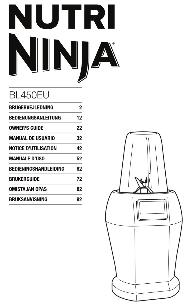 Ninja BL450EU owner's guide