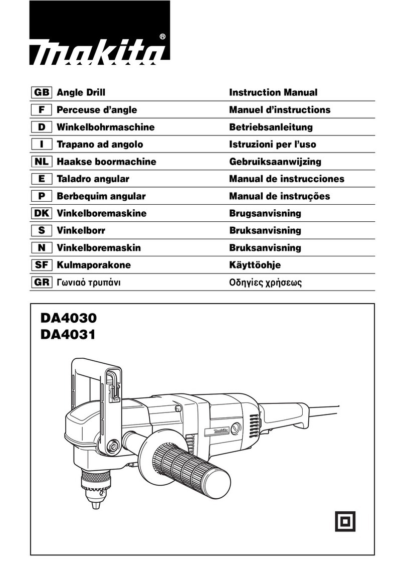 Makita DA4030 instruction manual