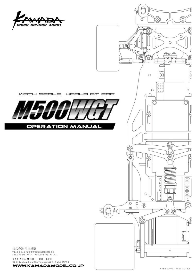 Kawada m500 wgt Operation manual