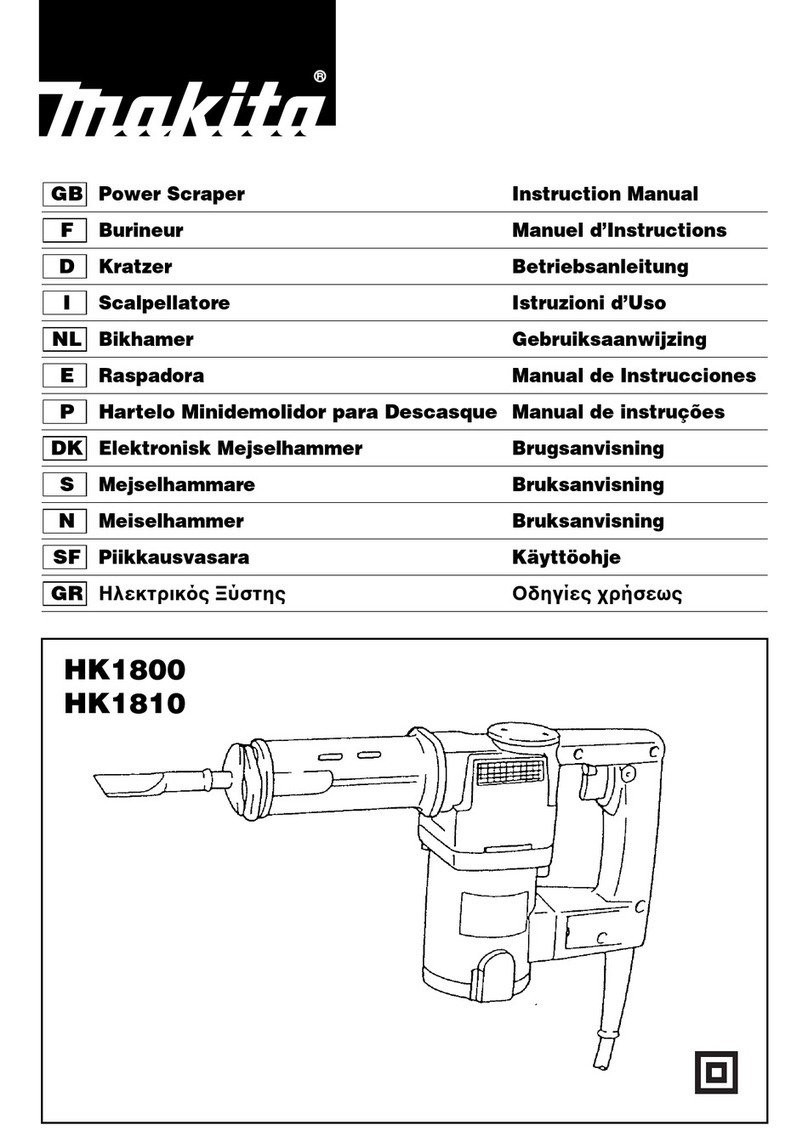 Makita HK1800 User manual