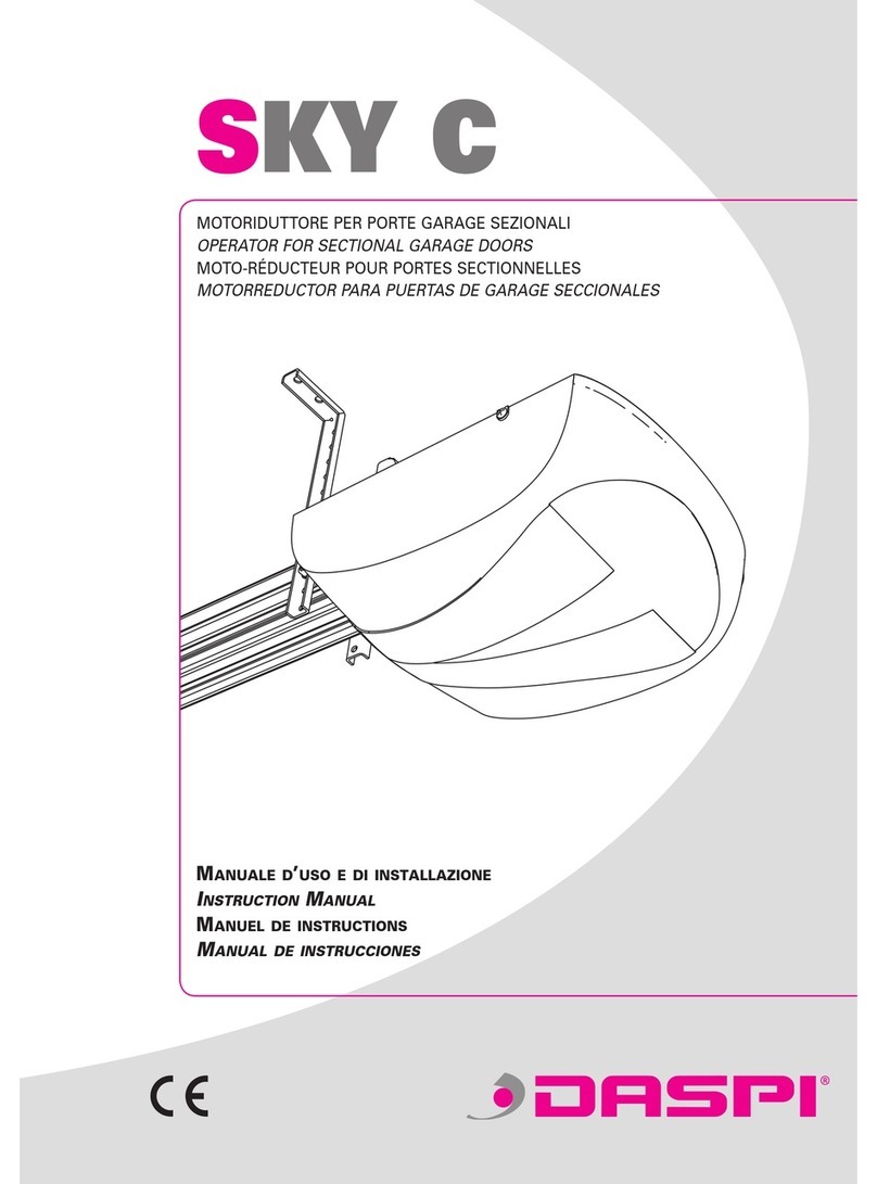 Daspi SKY C User manual