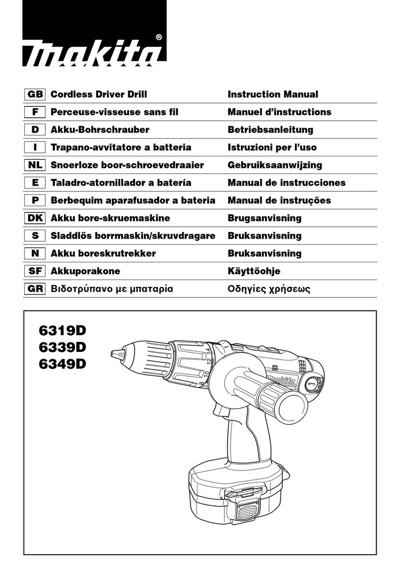 Makita 6319D instruction manual