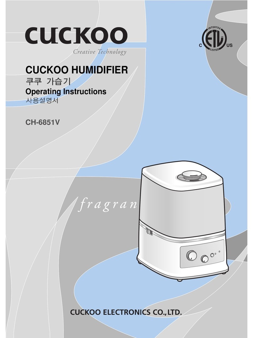 Cuckoo CH-6851V operating instructions