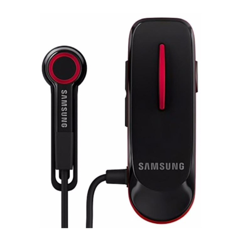 Samsung HM1500 User manual Samsung HM1500 User manual