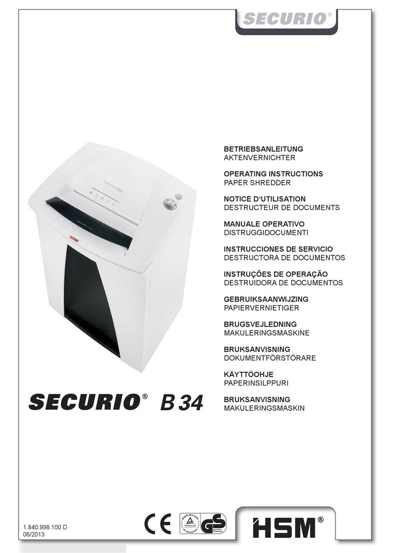 securio B 34 operating instructions