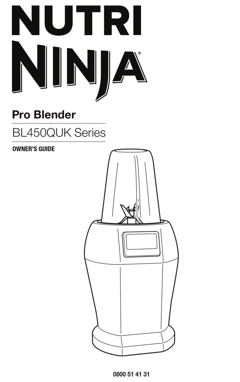 Ninja BL450QUK series User manual