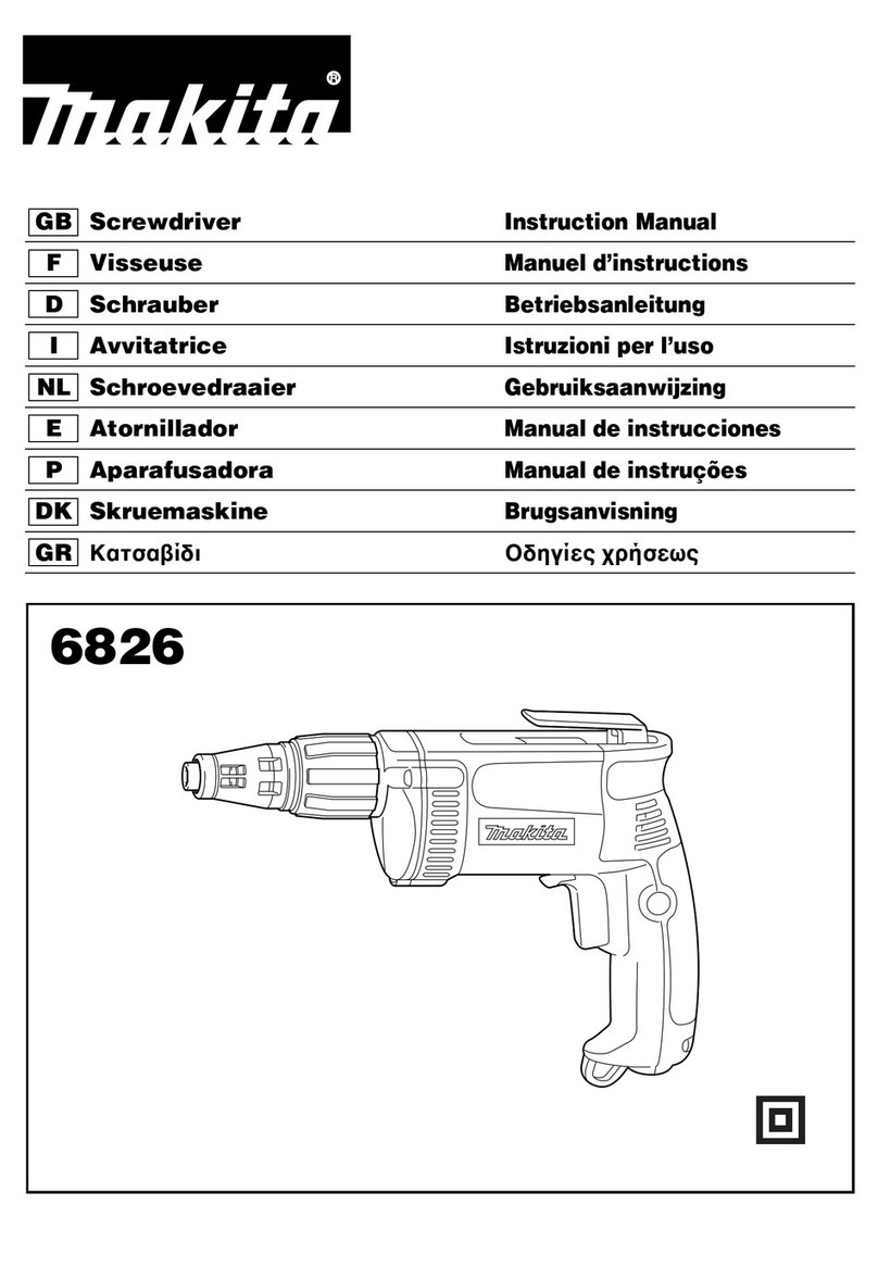 Makita 6826 User manual Makita 6826 User manual