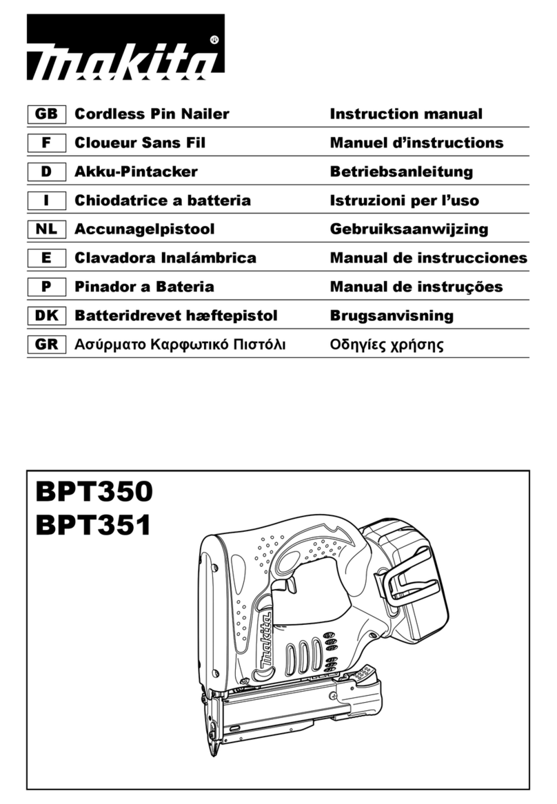 Makita BPT350 instruction manual