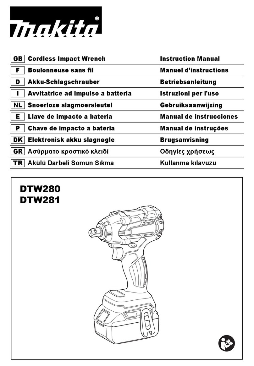 Makita DTW280 User manual
