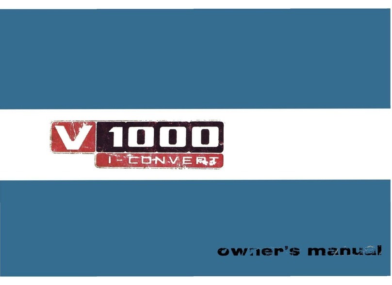 MOTO GUZZI V1000 I-Convert User manual