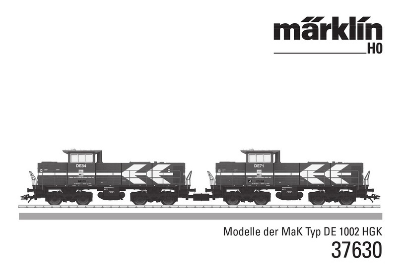 marklin MaK Typ DE 1002 HGK User manual