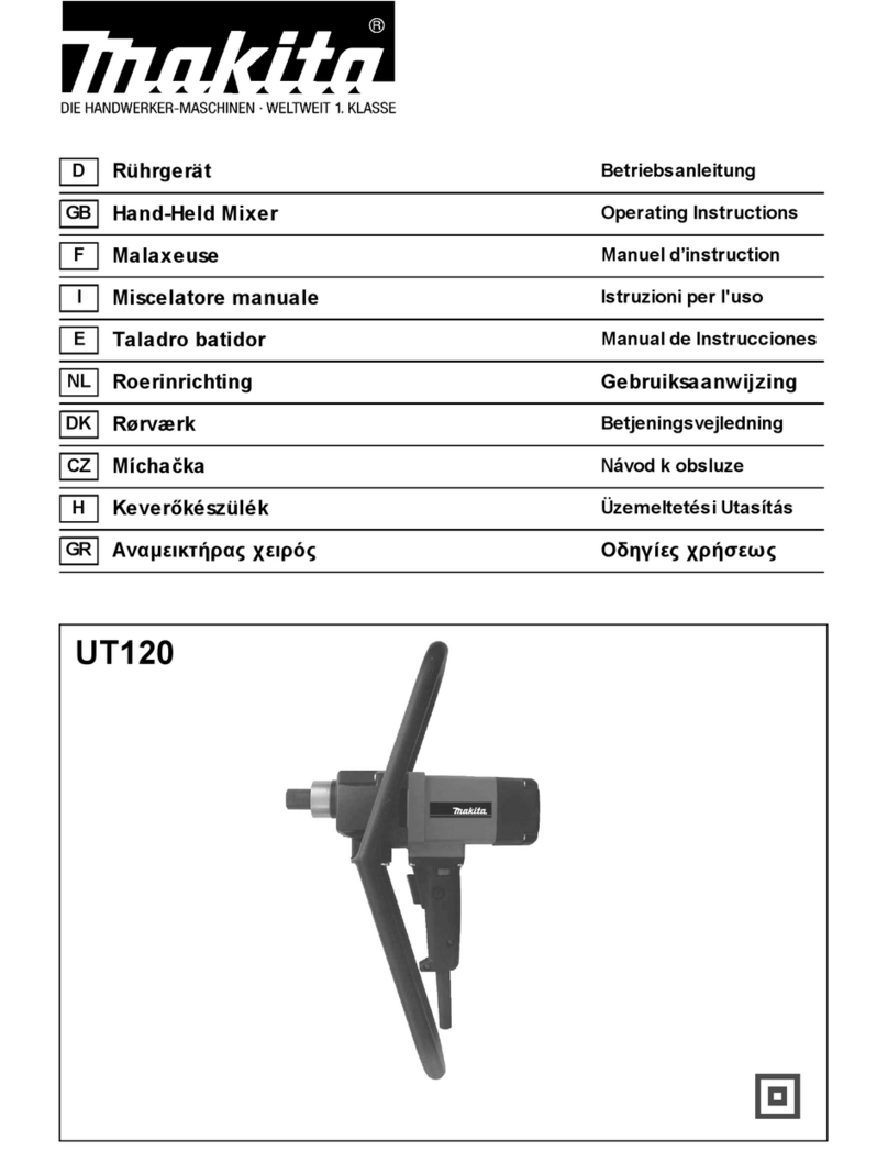 Makita UT120 User manual