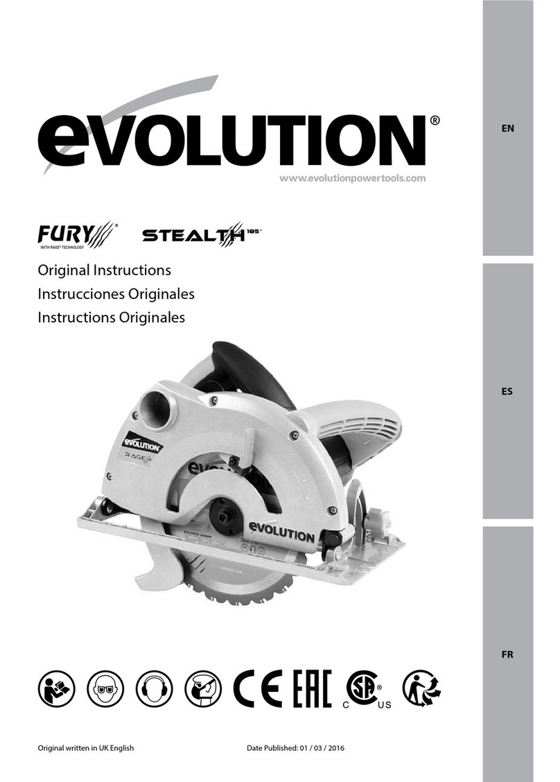 Evolution Fury User manual